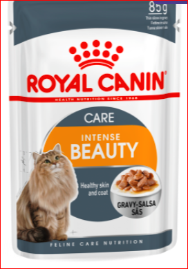 خرید پوچ گربه رویال کنین مناسب پوست و مو Royal Canin Intense Beauty
