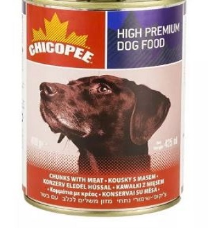 کنسرو سگ چیکوپی گاو Chicopee Chunck Adult Dog With Meat
