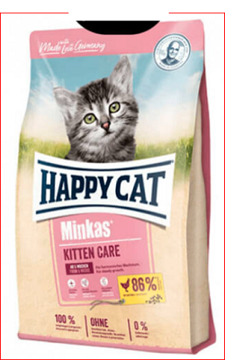 خرید غذای خشک بچه گربه هپی کت مینکاس