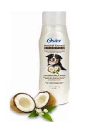 شامپو سگ شیر نارگیل استر Oster Coconut Milk Bath Shampoo