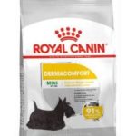 غذای خشک سگ نژاد کوچک با پوست و موی حساس Royal Canin, Dog Dry Food, Mini Dermacomfort