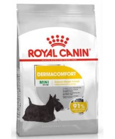 غذای خشک سگ نژاد کوچک با پوست و موی حساس Royal Canin, Dog Dry Food, Mini Dermacomfort