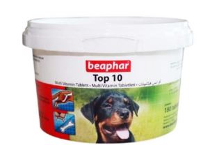 قرص مولتی ویتامین سگ، مدل تاپ ۱۰,, Beaphar, Dog Multi Vitamin And Minerals, Top10,
